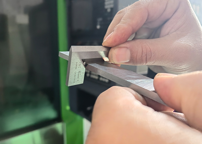 Final size inspection